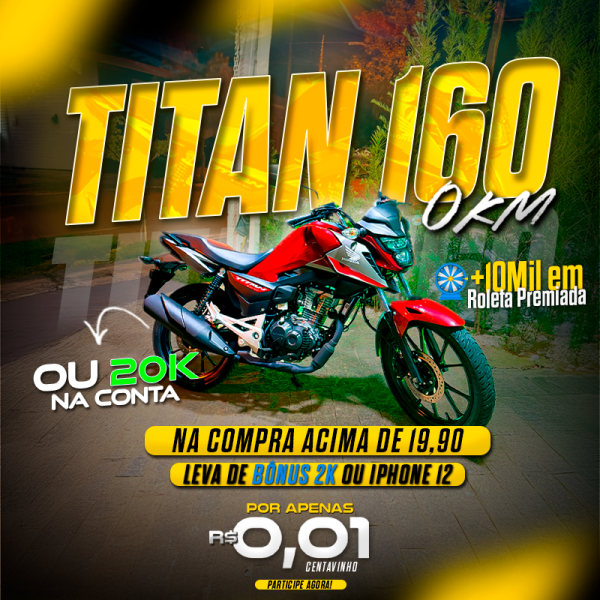 TITAN 0KM 2025 ou 20k