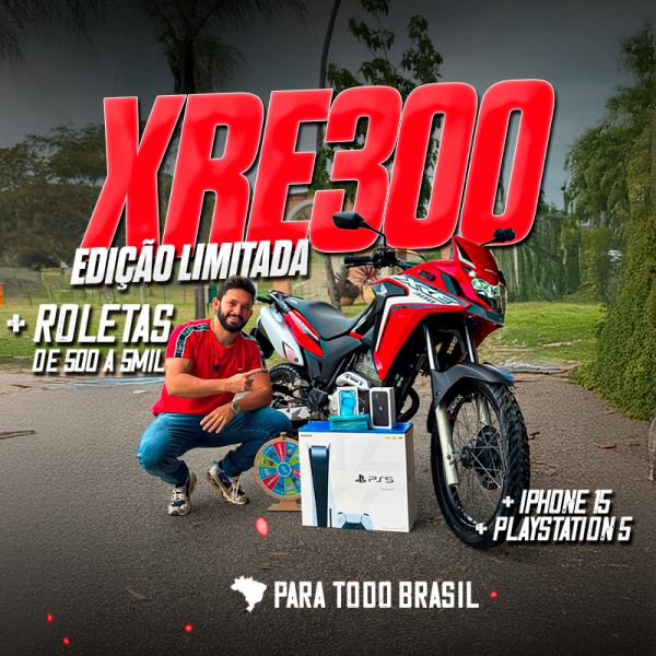 XRE 300 EDIÇÃO LIMITADA